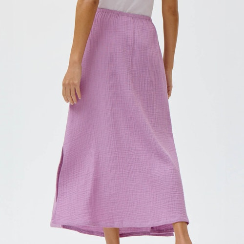 Musselin Rock lang Damen