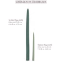 Vorschaubild Maya Licht –Palmölfreie Kerzen 14cm 10er Set pastell