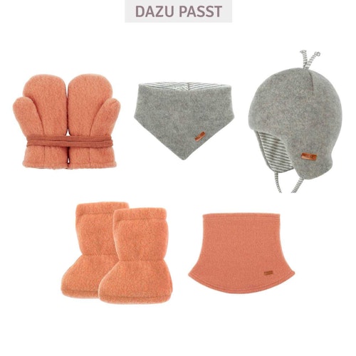Wolle Babyschuhe als Socke
