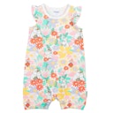 Vorschaubild Kurzer Beachbody Mumin-Motive Blumen