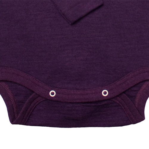 Atmungsaktiver Body Wolle Seide