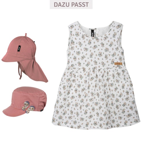 Leinen Mädchen Sommerkleid