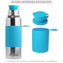 Vorschaubild Grosse Pura Edelstahl Trinkflasche 800 ml blau