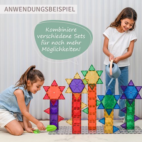 Connetix Magnetbausteine Kreativset 104 Teile – bunt