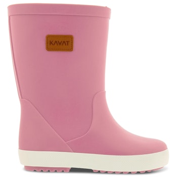Weiche Regenstiefel mit Profil altrosa