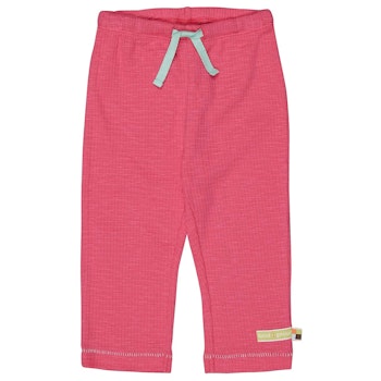 Leichte Sommerhose Waffelstruktur pink