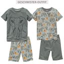 Vorschaubild Schlafanzug People Wear Organic kurzarm Motiv