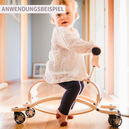 2in1 Schaukel und Rutschfahrzeug Mini-Flip Racer grün