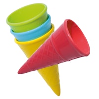 Sandspielzeug Eistüte 4 Stück