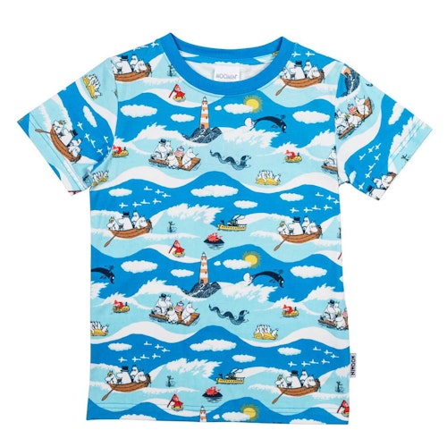 Mumins T-Shirt Wellen