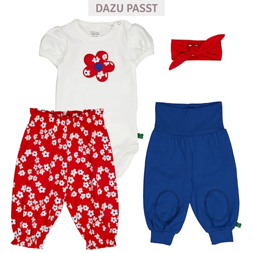 Weicher Kurzarmbody Blume