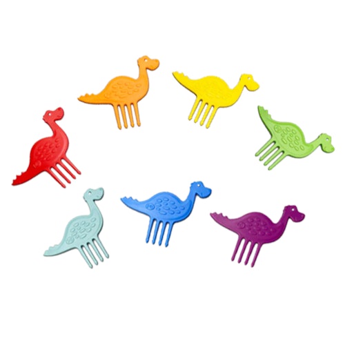 Rooaar! 7er Set Dino Piekser für Snacks