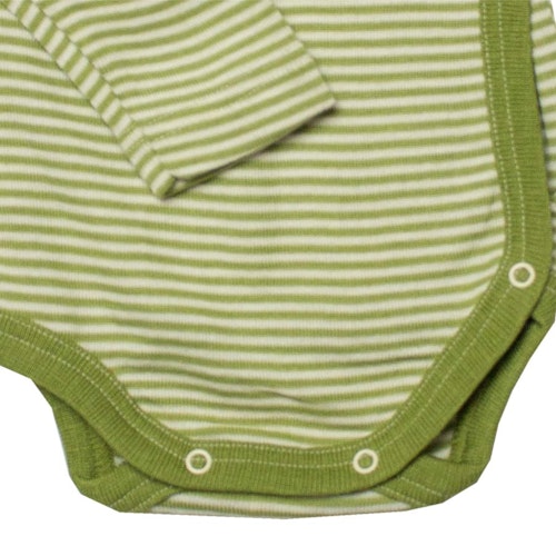 Wolle Seide atmungsaktiver Wickelbody