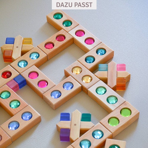 16 X Klötze aus Holz