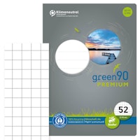 Staufen Green Oktavheft kariert – Lineatur 52, DIN A6