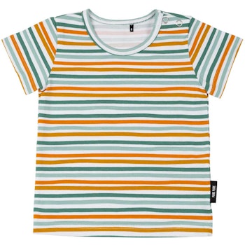 Jersey Baby Shirt kurzarm Streifen