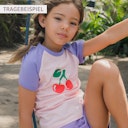 Vorschaubild Weiches Raglan T-Shirt Orangen