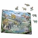 Vorschaubild Kinder Puzzle ab 3 Jahren Dinosaurier Motiv