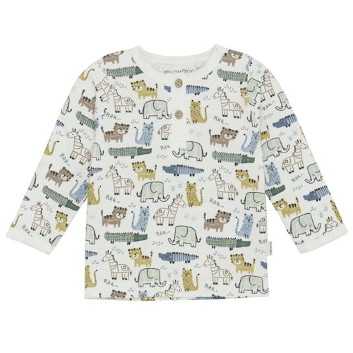 Leichtes Shirt langarm Tiere