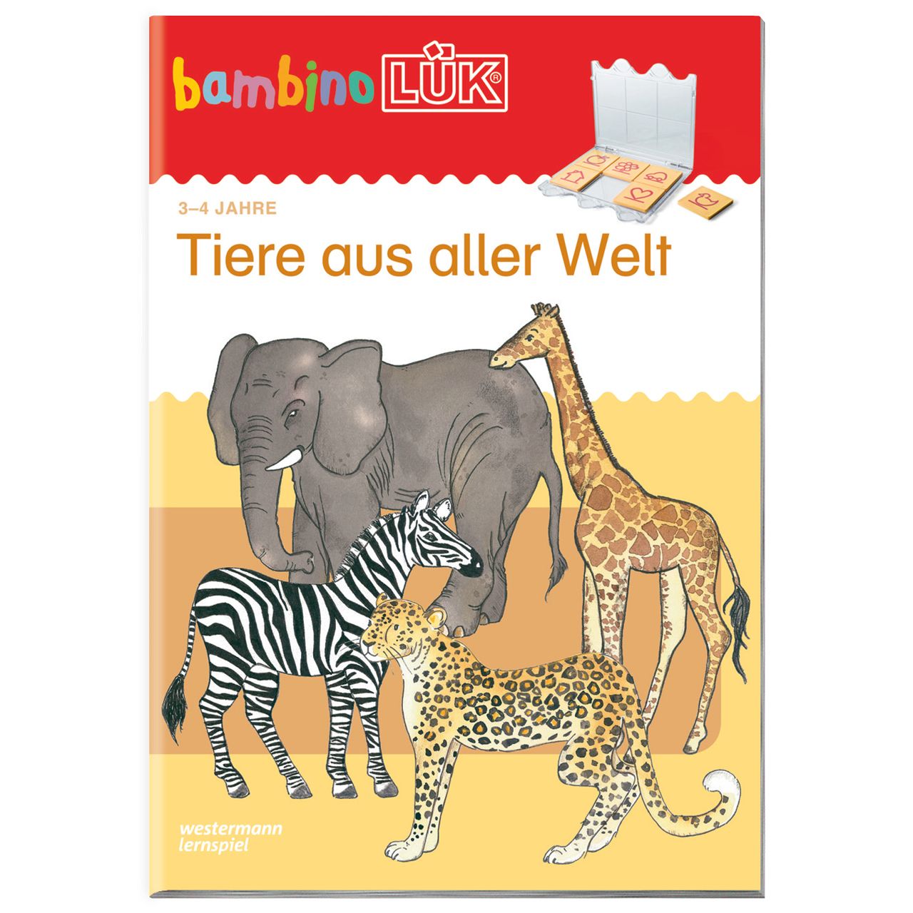 bambinoLÜK Übungsheft - Tiere aus aller Welt, 3-4 J.