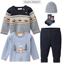 Vorschaubild Bequeme Strickhose Rippstrick