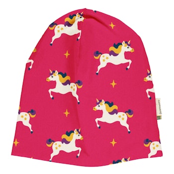 Sweat Beanie Einhorn pink