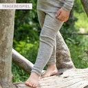 Vorschaubild Kinder Leggings Wolle seide