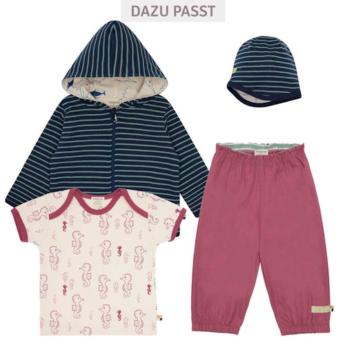 Kurzarm Shirt Fische