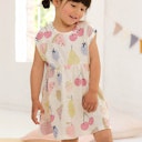 Vorschaubild Luftiges Kleid kurzarm