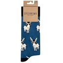 Vorschaubild Socken Esel blau 41/46