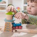 Vorschaubild Wasserturm mit Kran - Zubehör Holzeisenbahn