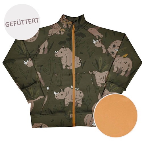 Gefütterte Jacke Nashorn