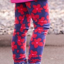 Vorschaubild Weiche Leggings Blumen