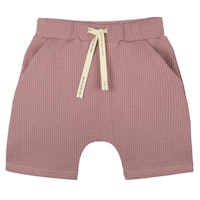 Leichte Shorts in Waffeloptik