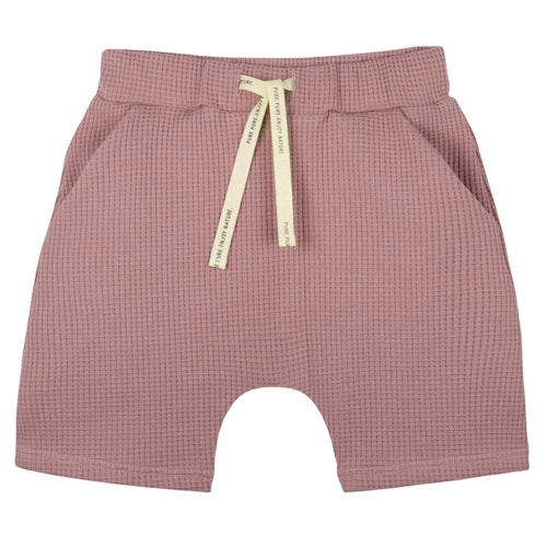 Leichte Shorts in Waffeloptik