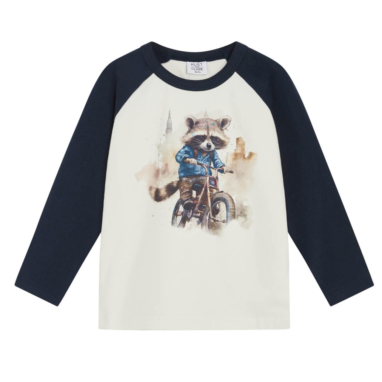 Langarmshirt Hust & Claire Interlock/Jersey Motiv