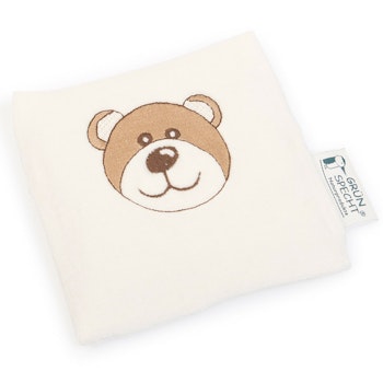 Bio Leinsamenkissen für Babys Bär