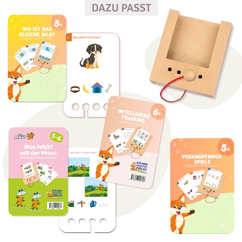 Kartensatz Verknüpfungsspiele ab 5 Jahren (ohne Lochkasten)