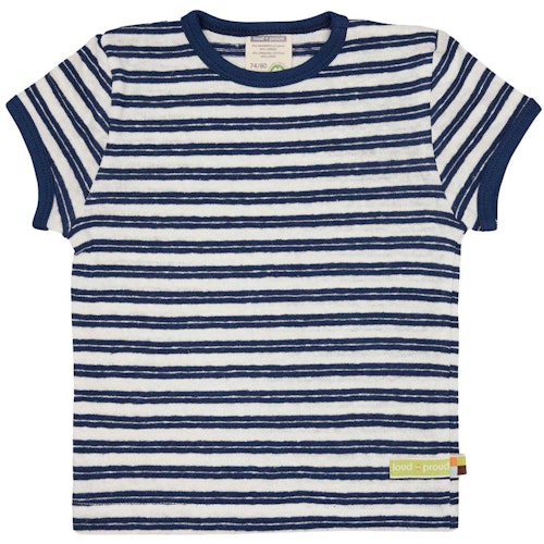 Leichtes Leinen Shirt kurzarm Streifen