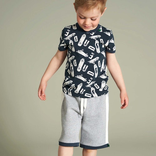 Shirt kurzarm Skateboard-Druck