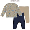 Vorschaubild Leichtes Shirt langarm Baustellenfahrzeuge