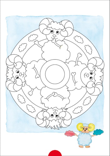 Malbuch Mandala ab 3 Jahre