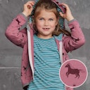 Vorschaubild Kapuzen Sweatjacke Pferd