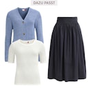 Vorschaubild Softes Damen Halbarm Shirt