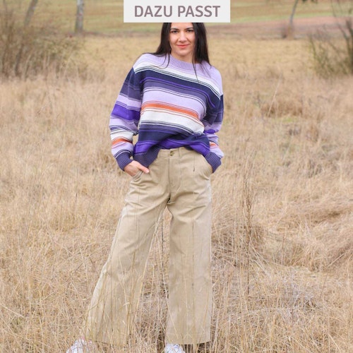 Damen Twill-Hose 7/8