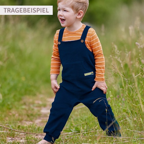 Strukturierter Strampler Querrippe