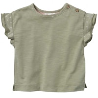 Luftiges T-Shirt Rüschenärmel Tukan