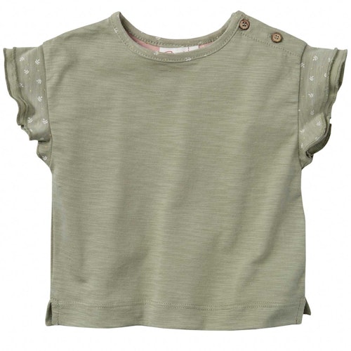 Luftiges T-Shirt Rüschenärmel Tukan