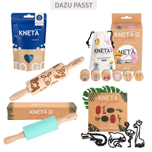 Blaue Knete ab 1 Jahr, 100g Beutel