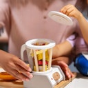 Vorschaubild Smoothie Mixer Holz – Spielküchen-Zubehör